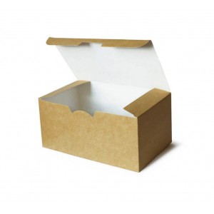 Упаковка на вынос ECO FAST FOOD BOX S (100 штук/упак)