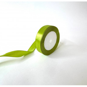 Лента атласная, 20мм*23м, Трава..