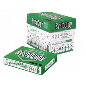 Бумага SvetoCopy А4, 80 г/м, 500 листов в пачке..