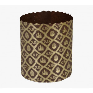 Форма бумажная для кексов и куличей d70 h85 мм, ко..