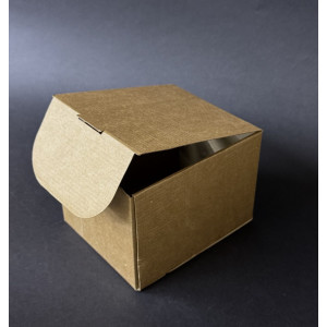 Коробка картонная самосборная  124x156x111 мм, усиленное дно 