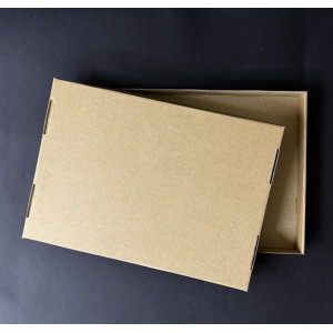 Коробка картонная с крышкой 320x230x30 мм 