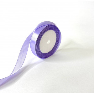 Лента атласная, 16 мм*23м., светло-васильковый..