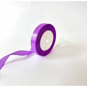 Лента атласная, 16 мм*23м., лиловый..