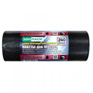 Мешки для мусора 240 л "Mirpack" EXTRA B..