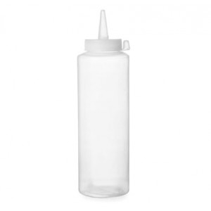 Дозатор для соусов Прозрачный 1000 мл,  (диспенсер, бутылка для соуса)