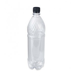 Бутылка пластиковая ПЭТ 0,5 л. прозрачная с крышкой (210 шт/упак)