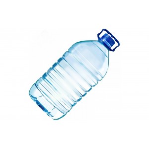 Бутылка пластиковая ПЭТ 5 л. прозрачная с крышкой (36 шт/упак)