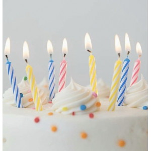 Свечи для торта набор "Спираль" 5 см (24шт в упаковке) Свечи для торта набор "Спираль" 5 см (24шт в упаковке)