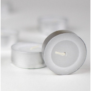 Свечи "таблетированные" 100 шт в металлической гильзе, (чайные)