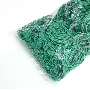 Резиновые колечки 60 мм ЗЕЛЕНЫЕ (для денег), 1000 ..