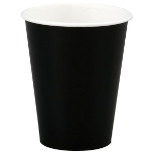 Бумажный стакан (черный) 350 мл. 