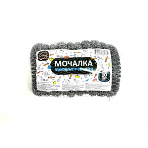 Мочалка (губка) металлическая сетчатая Континентпак (5шт/пач)