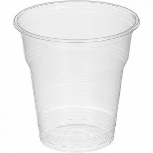 Пластиковый одноразовый стакан 100 мл. (100 шт/упак)