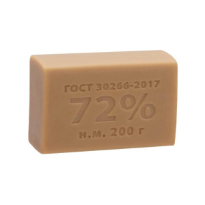 Мыло хозяйственное 72%, твердое 200 гр Мыло хозяйственное 72%, твердое 200 гр