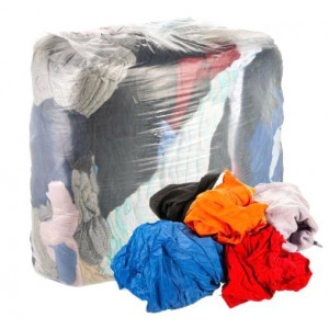 Ветошь (цветной трикотаж 100% х/б), 10 кг..