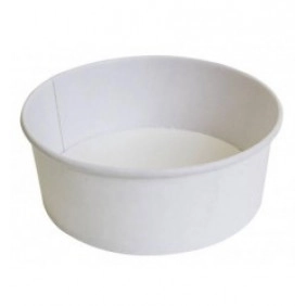 Круглый контейнер Белый Round Bowl 750 (45 штук)