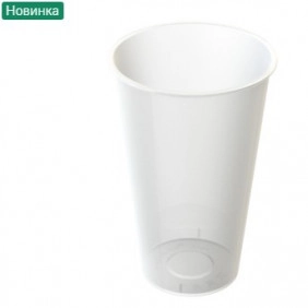 Стакан Guru 500 мл Bubble Tea пластиковый Матовый (для Бабл Ти)